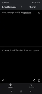 DeepL android App screenshot 0