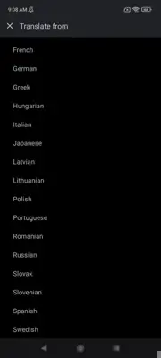 DeepL android App screenshot 5